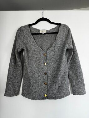 SAAJ Grey Cardigan